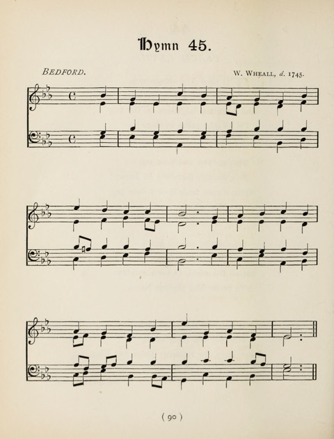 Hymns and Chorales: for schools and colleges page 90