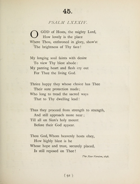 Hymns and Chorales: for schools and colleges page 91