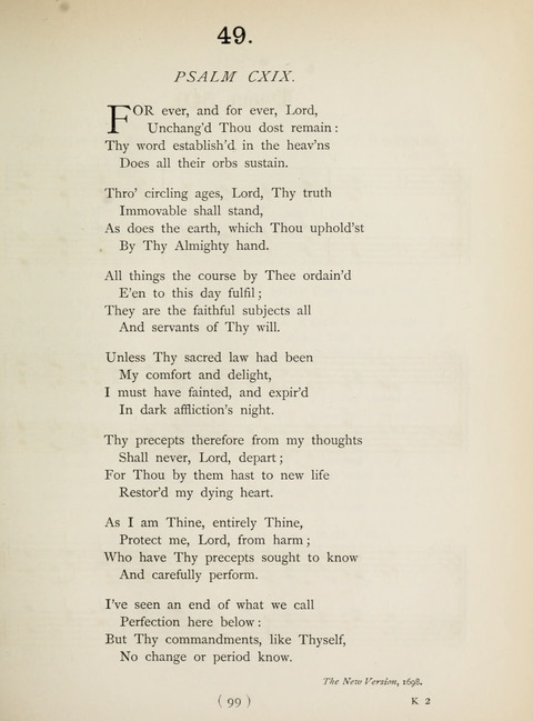 Hymns and Chorales: for schools and colleges page 99