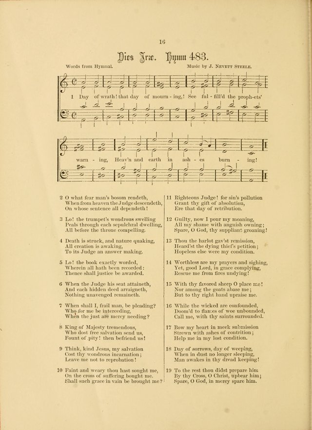 Hymns and Carols Set to Music page 16