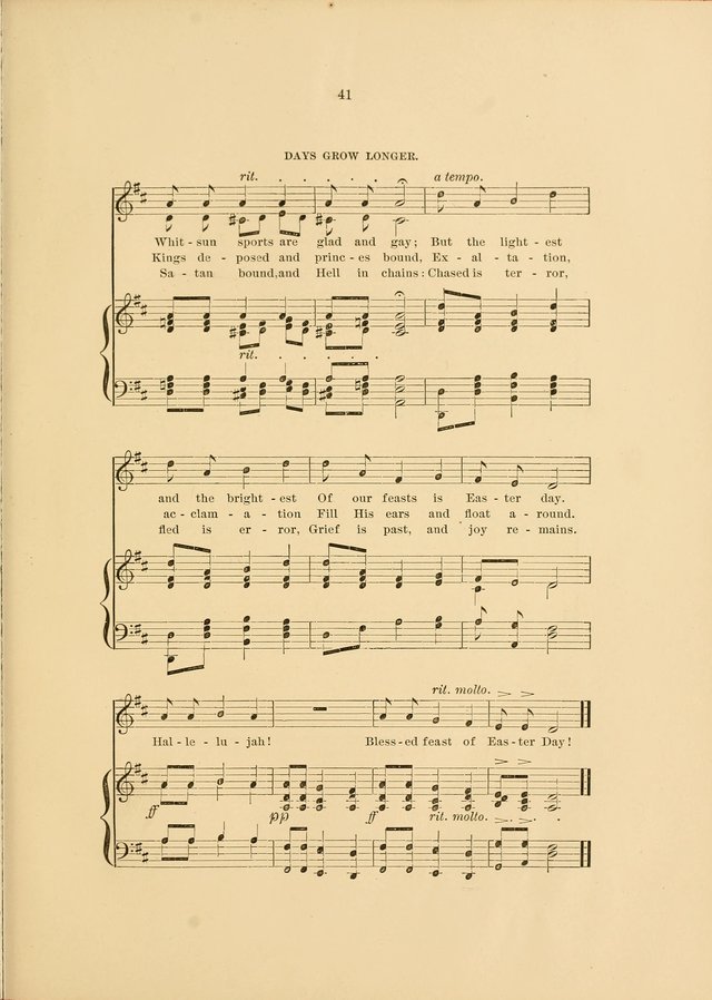 Hymns and Carols Set to Music page 41