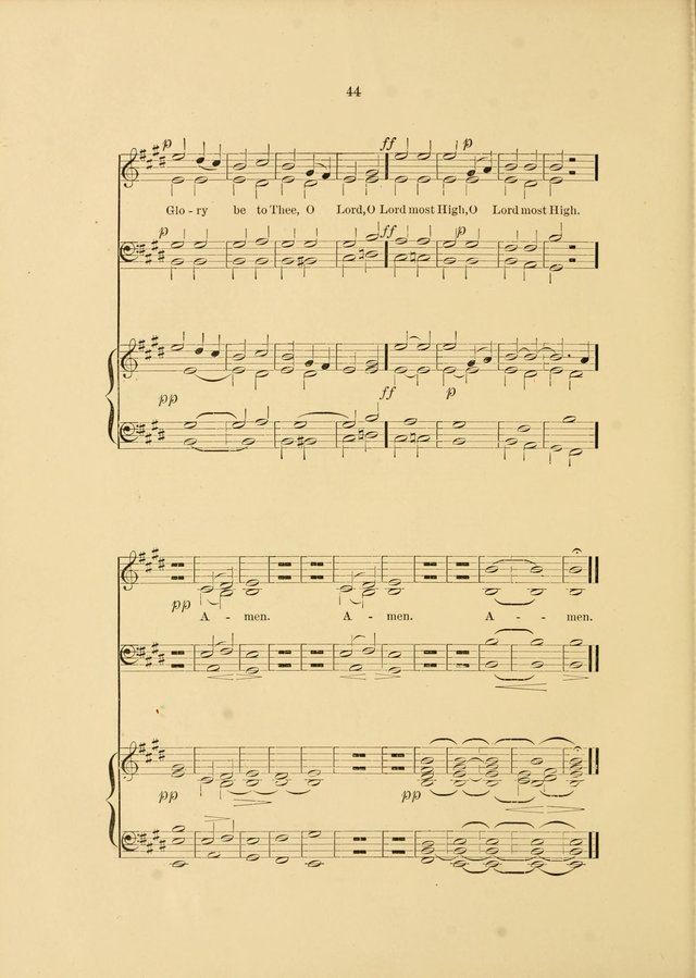 Hymns and Carols Set to Music page 44