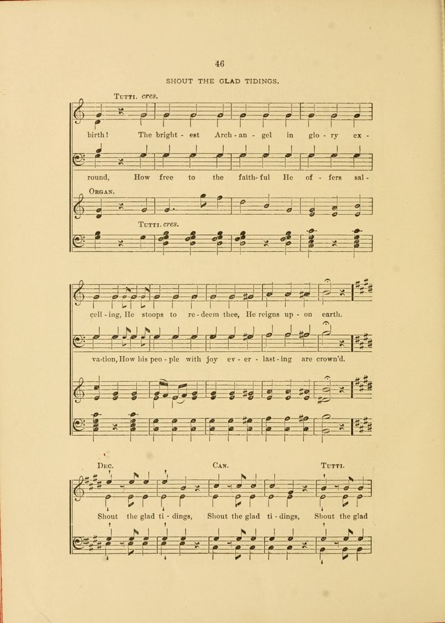 Hymns and Carols Set to Music page 46