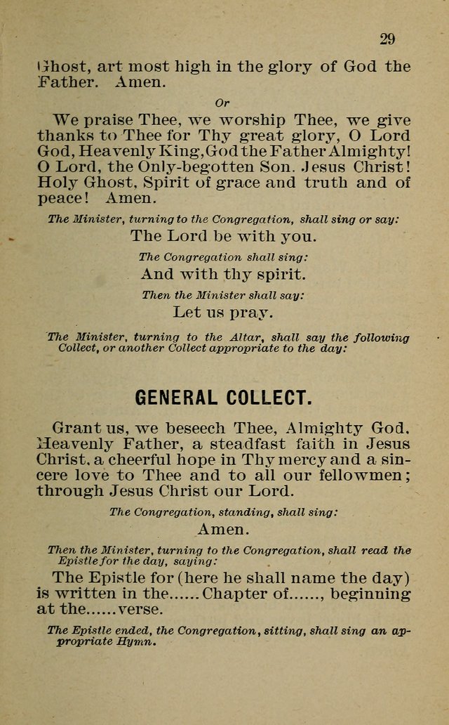 Hymnal: for churches and Sunday-schools of the Augustana Synod page 29