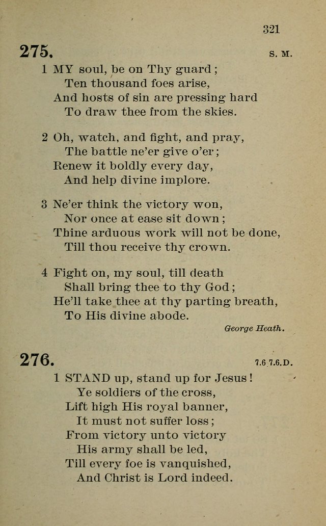 Hymnal: for churches and Sunday-schools of the Augustana Synod page 321