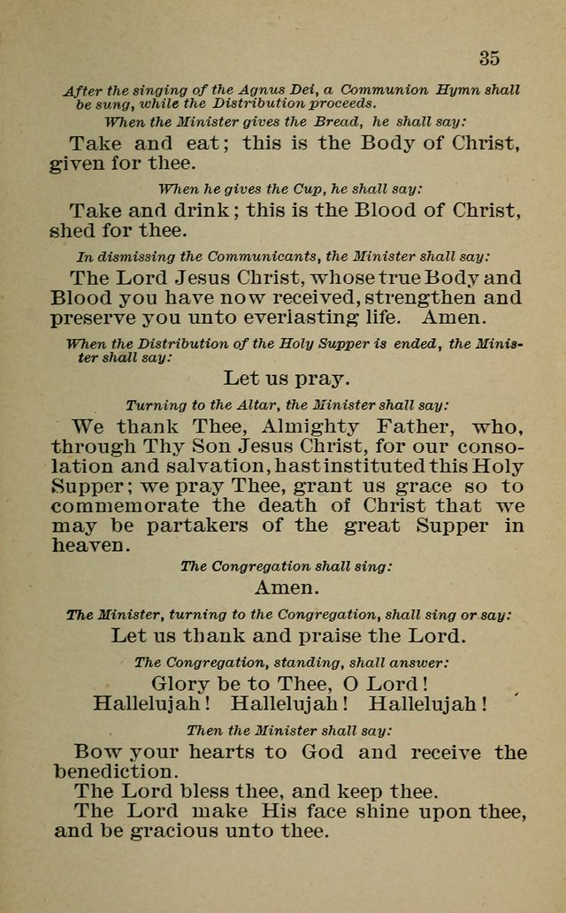 Hymnal: for churches and Sunday-schools of the Augustana Synod page 35