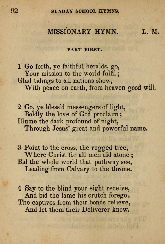 Hymns Composed for the Use of Sunday Schools, and Youthful Christians page 92