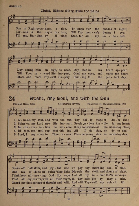 Hymnal: Church of the Brethren page 21