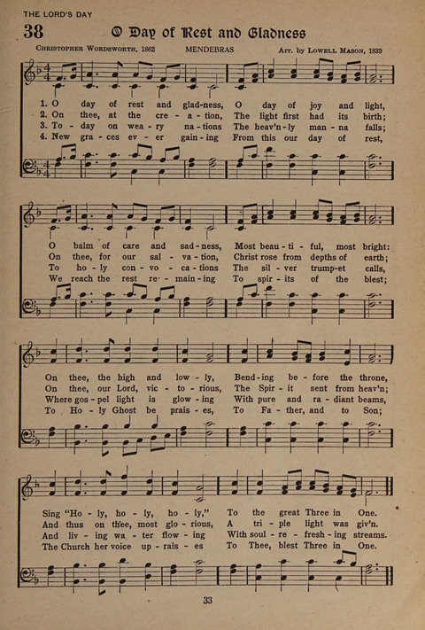 Hymnal: Church of the Brethren page 33