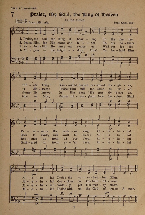 Hymnal: Church of the Brethren page 7