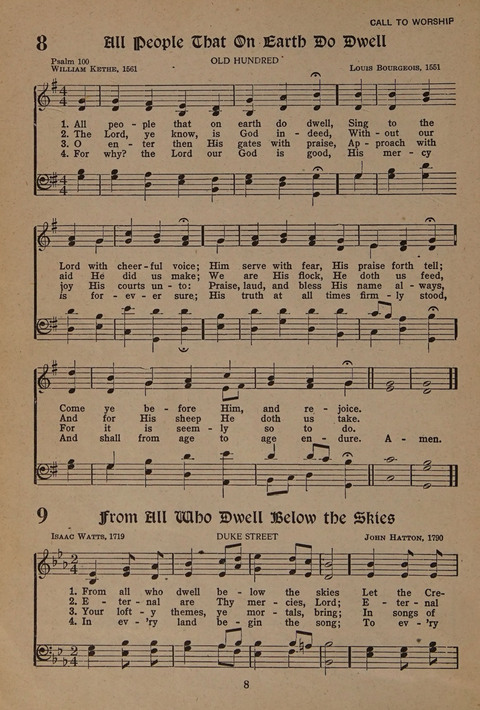 Hymnal: Church of the Brethren page 8