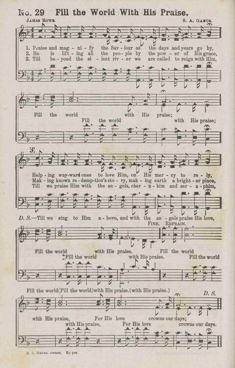 Heavenly Echoes No. 5: for Sunday schools, singing schools & social gatherings page 32
