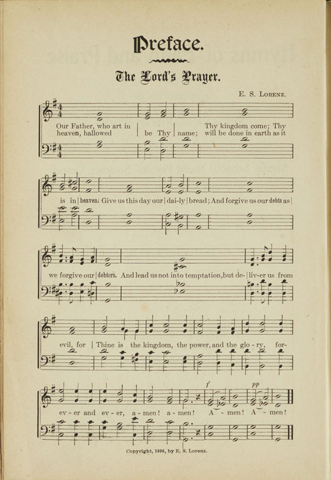 Hymns of Faith and Praise: a collection of new and standard hymns for Sunday Schools, Young Peoples