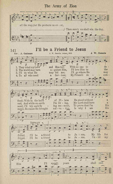 Home Gospel Songs: A Collectioni of Gospel Songs for Church, Sunday School, Evangelistic Meetings and All Relgious Gatherings page 141