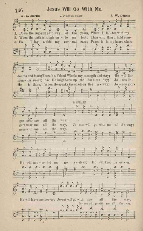 Home Gospel Songs: A Collectioni of Gospel Songs for Church, Sunday School, Evangelistic Meetings and All Relgious Gatherings page 146