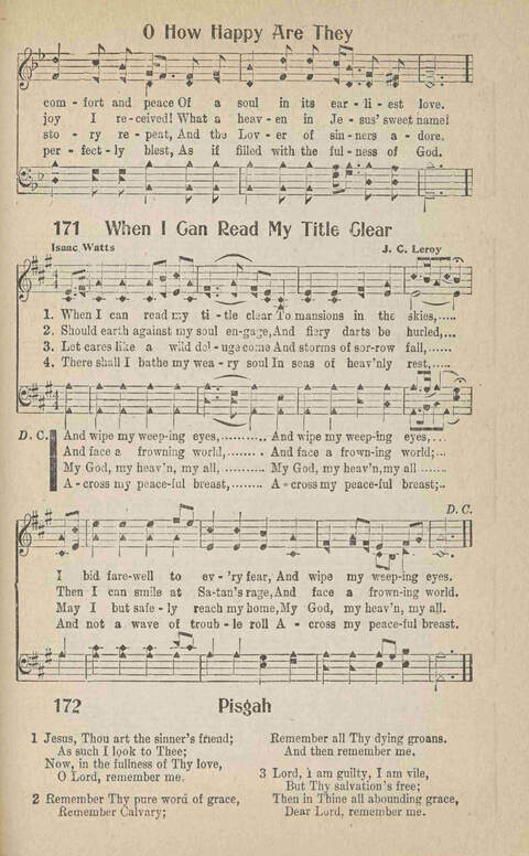 Home Gospel Songs: A Collectioni of Gospel Songs for Church, Sunday School, Evangelistic Meetings and All Relgious Gatherings page 167