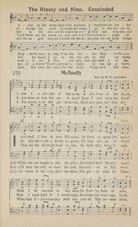 Home Gospel Songs: A Collectioni of Gospel Songs for Church, Sunday School, Evangelistic Meetings and All Relgious Gatherings page 171
