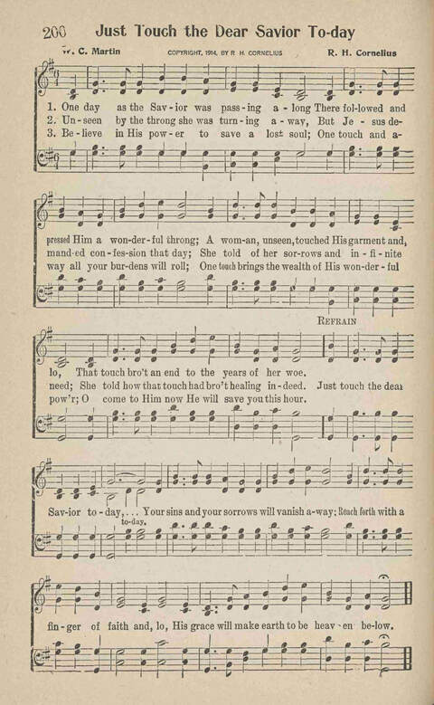 Home Gospel Songs: A Collectioni of Gospel Songs for Church, Sunday School, Evangelistic Meetings and All Relgious Gatherings page 188
