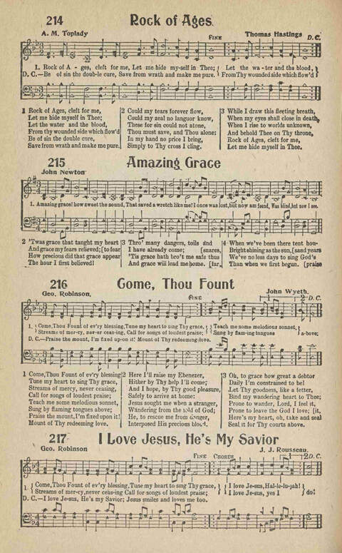 Home Gospel Songs: A Collectioni of Gospel Songs for Church, Sunday School, Evangelistic Meetings and All Relgious Gatherings page 204