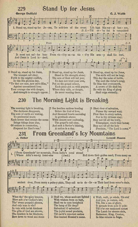 Home Gospel Songs: A Collectioni of Gospel Songs for Church, Sunday School, Evangelistic Meetings and All Relgious Gatherings page 209