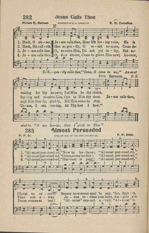 Home Gospel Songs: A Collectioni of Gospel Songs for Church, Sunday School, Evangelistic Meetings and All Relgious Gatherings page 228