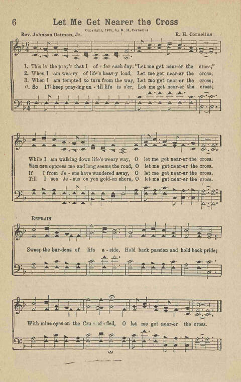 Home Gospel Songs: A Collectioni of Gospel Songs for Church, Sunday School, Evangelistic Meetings and All Relgious Gatherings page 6