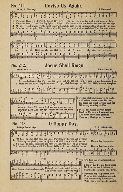 Hosanna in the Highest: a choice selection of beautiful gospel songs for the Sunday school, church, the home, and evangelistic services page 208