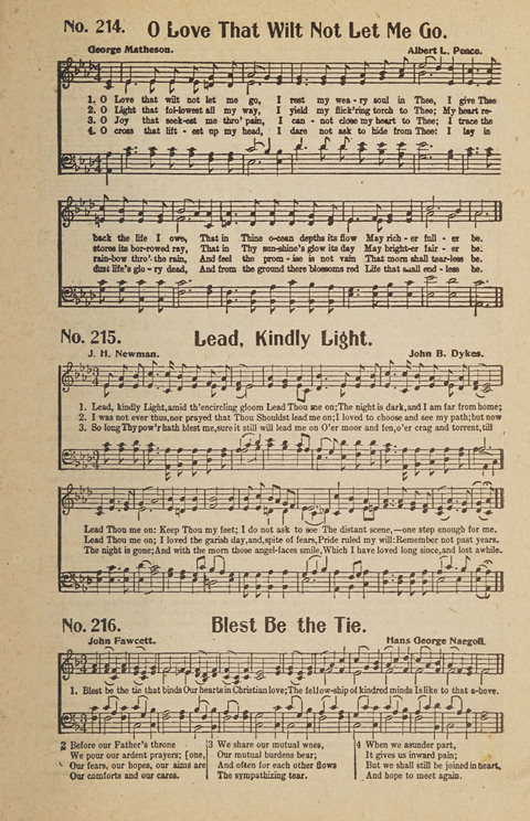 Hosanna in the Highest: a choice selection of beautiful gospel songs for the Sunday school, church, the home, and evangelistic services page 209
