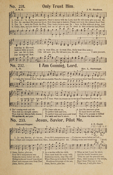 Hosanna in the Highest: a choice selection of beautiful gospel songs for the Sunday school, church, the home, and evangelistic services page 215