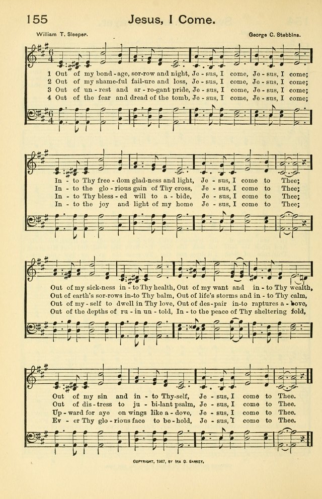 Hallowed Hymns, New and Old page 155