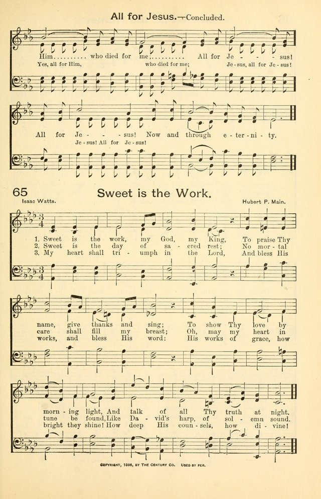 Hallowed Hymns, New and Old page 68