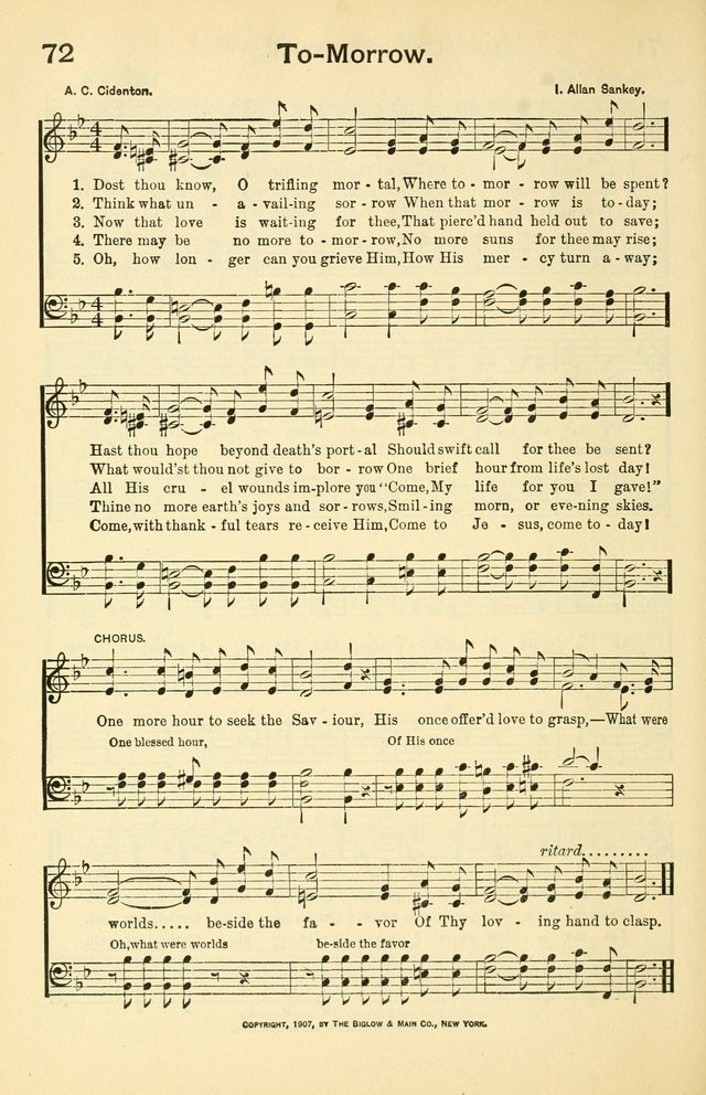 Hallowed Hymns, New and Old page 75
