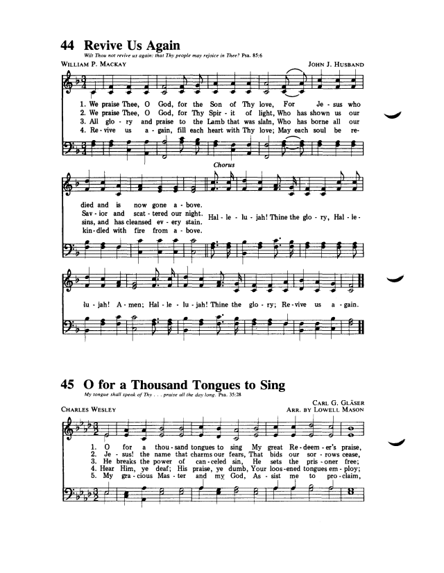 Hymns of Faith page 46