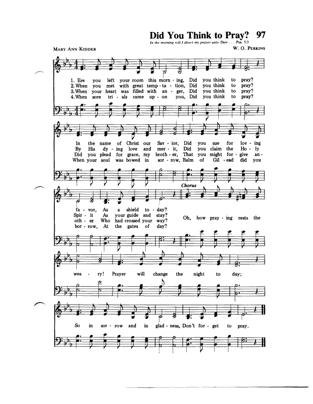 Hymns of Faith page 95