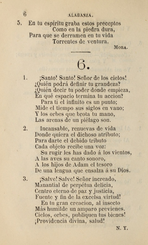 Himnario para uso de la Iglesia Cristiana Española page 8