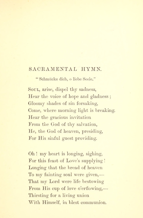 Hymns from the Land of Luther: translated from the German page 263
