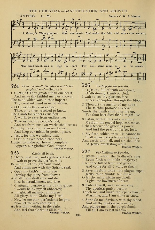 Hymnal of the Methodist Episcopal Church: with tunes page 191