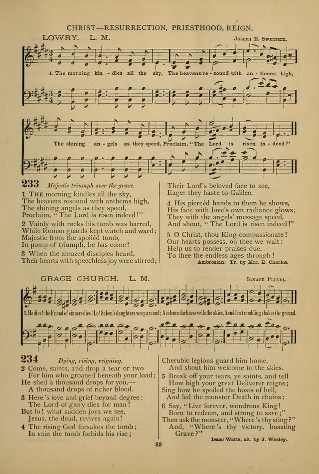 Hymnal of the Methodist Episcopal Church: with tunes page 86