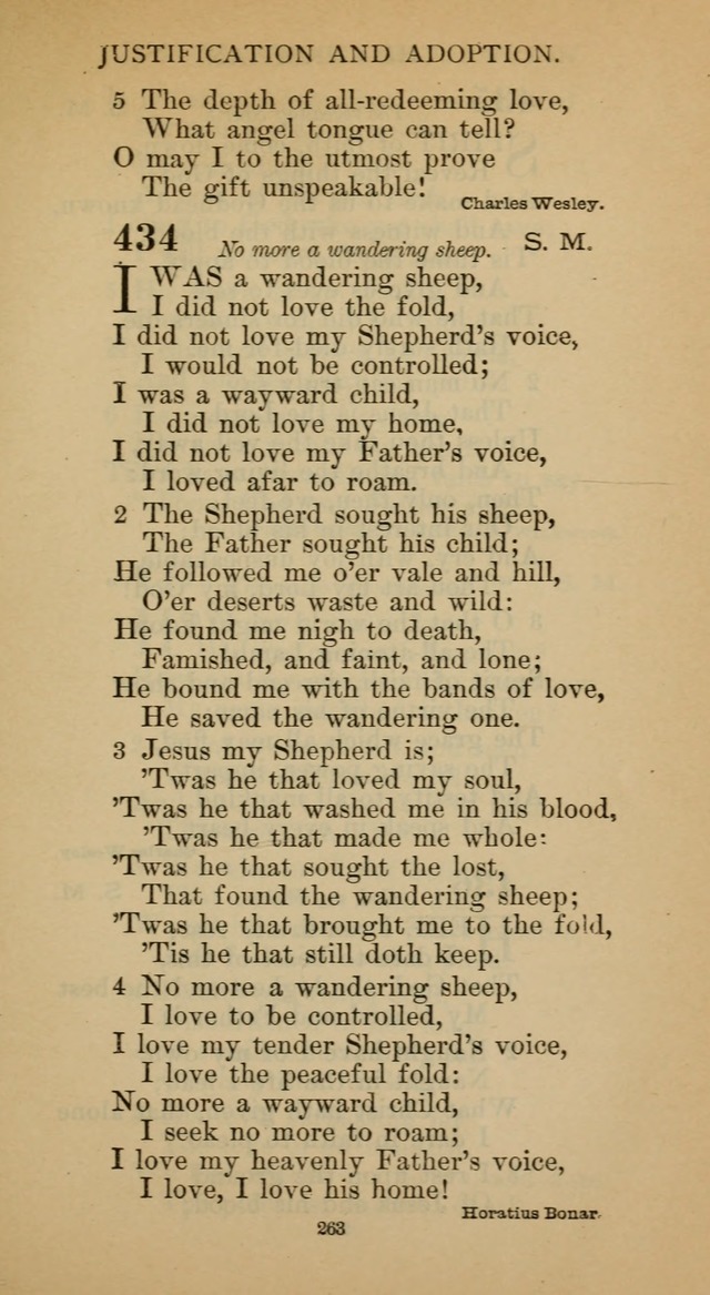 Hymnal of the Methodist Episcopal Church page 263