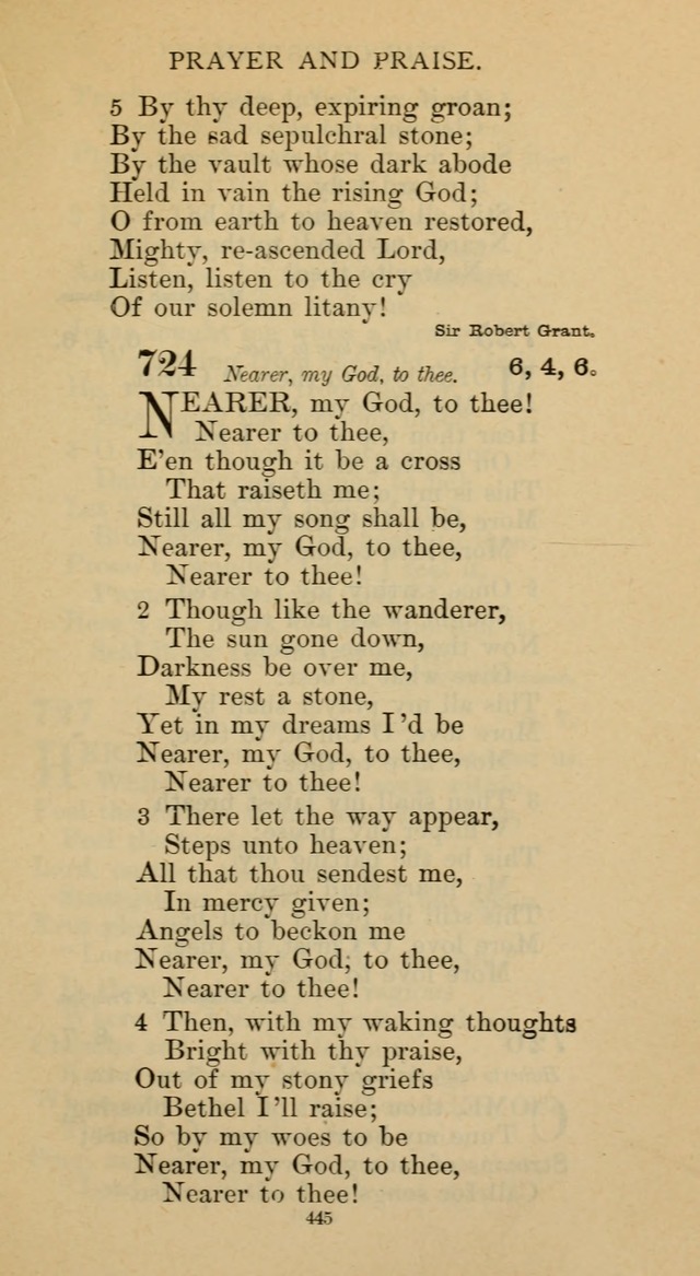 Hymnal of the Methodist Episcopal Church page 445