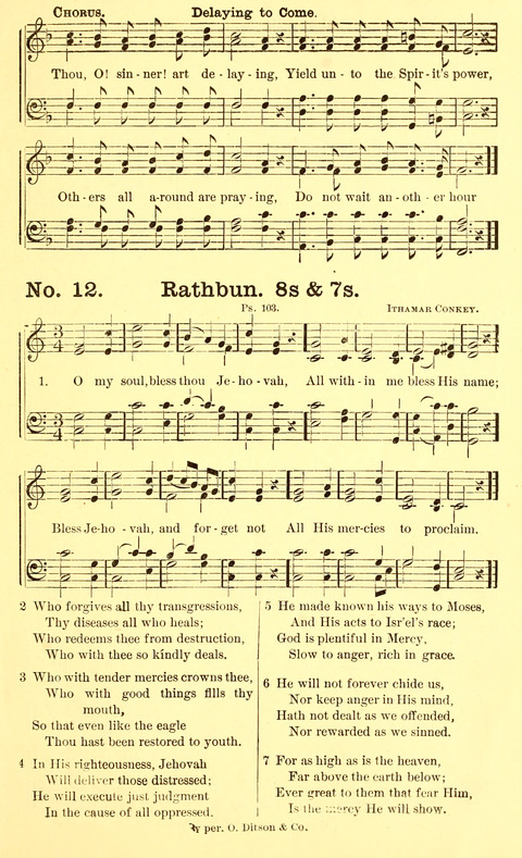 Hymns New and Old: for use in Gospel meetings and other religious services page 11