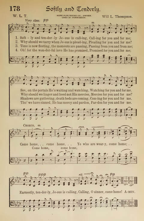 Hymns of the Faith: Standard Hymns and Selected Gospel Songs with Responsive Scripture Readings for use in all departments of the Church and Bible School and in all kinds of Religious Services page 151