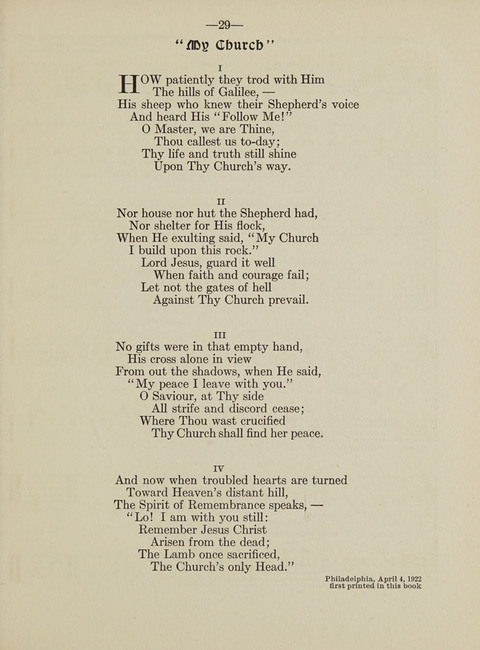 Hymns: original and translated page 19