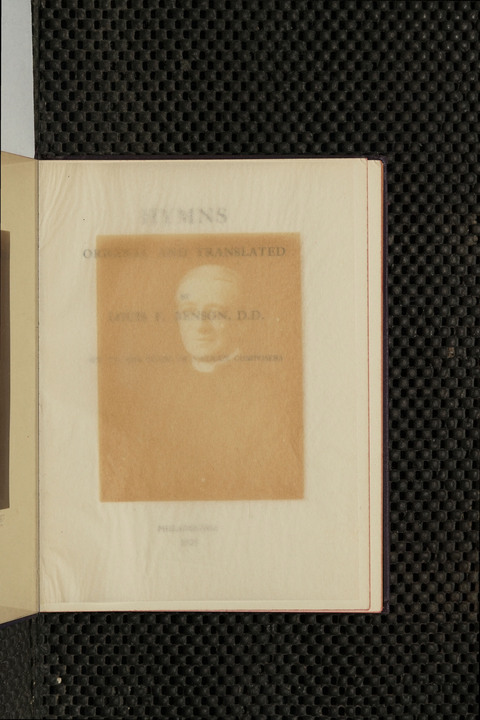 Hymns: original and translated page vi