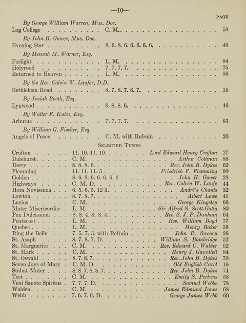 Hymns: original and translated page xvii