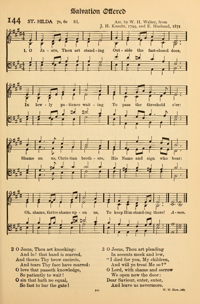 Hymns of Worship and Service (Chapel Ed., 4th ed.) page 105