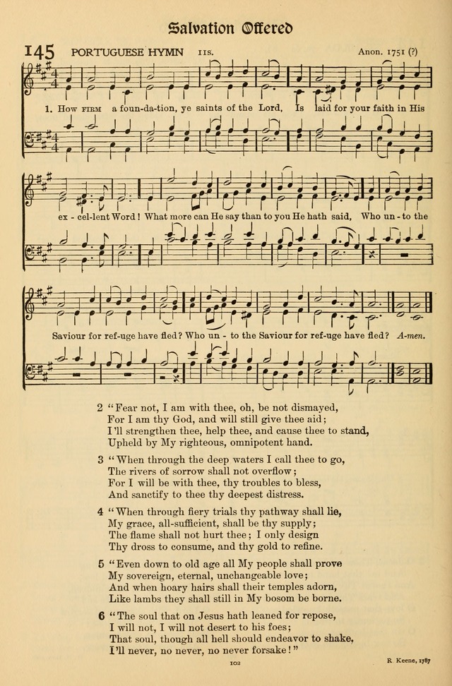 Hymns of Worship and Service (Chapel Ed., 4th ed.) page 106