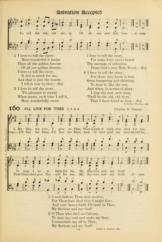 Hymns of Worship and Service (Chapel Ed., 4th ed.) page 119