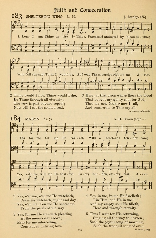 Hymns of Worship and Service (Chapel Ed., 4th ed.) page 138