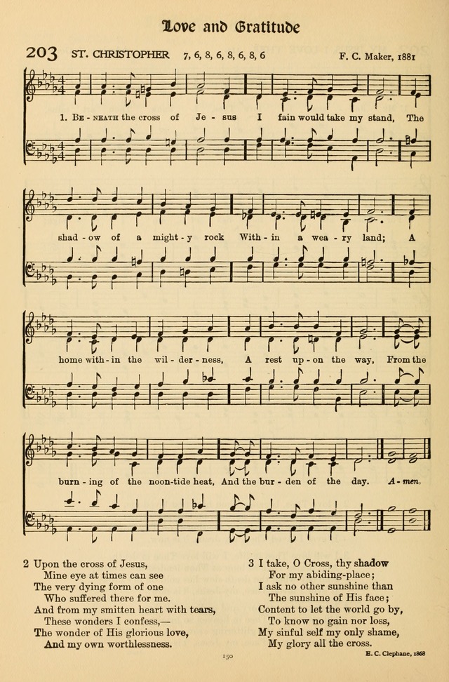 Hymns of Worship and Service (Chapel Ed., 4th ed.) page 154